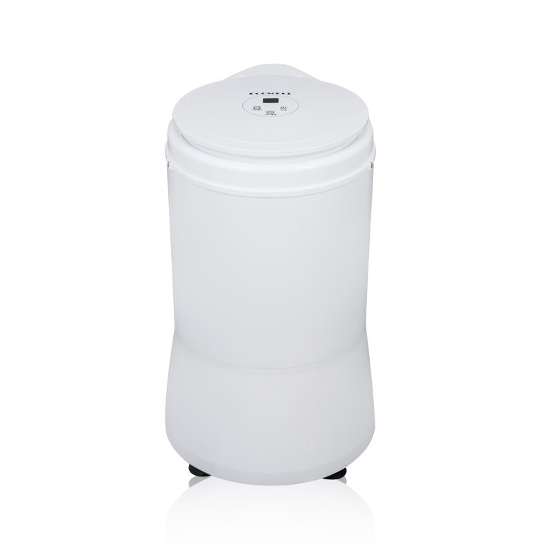 Hur förhindrar man att kläder trasslar ihop sig när man använder Mini Countertop Spin Dryer?